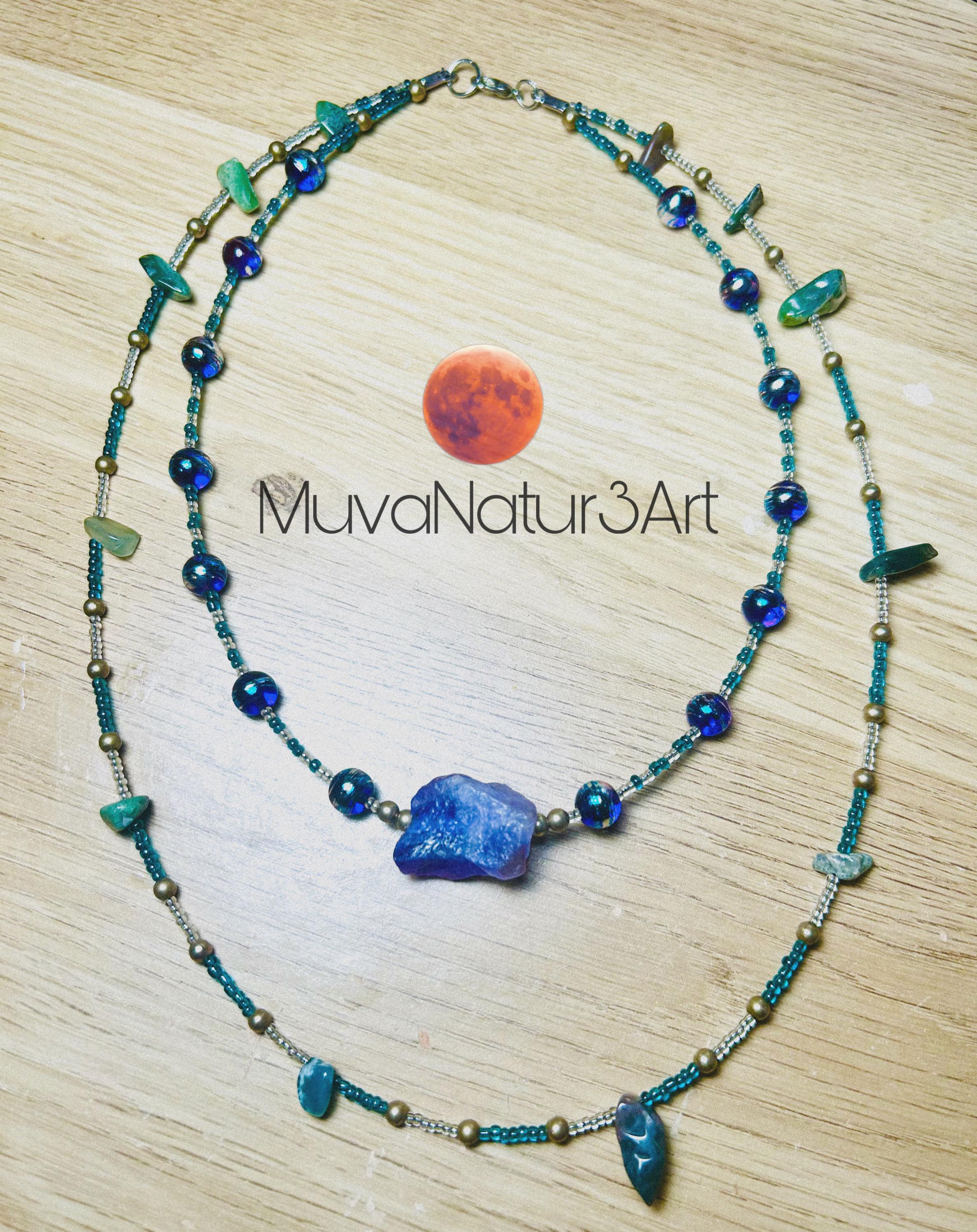 Double Amethyst Necklace