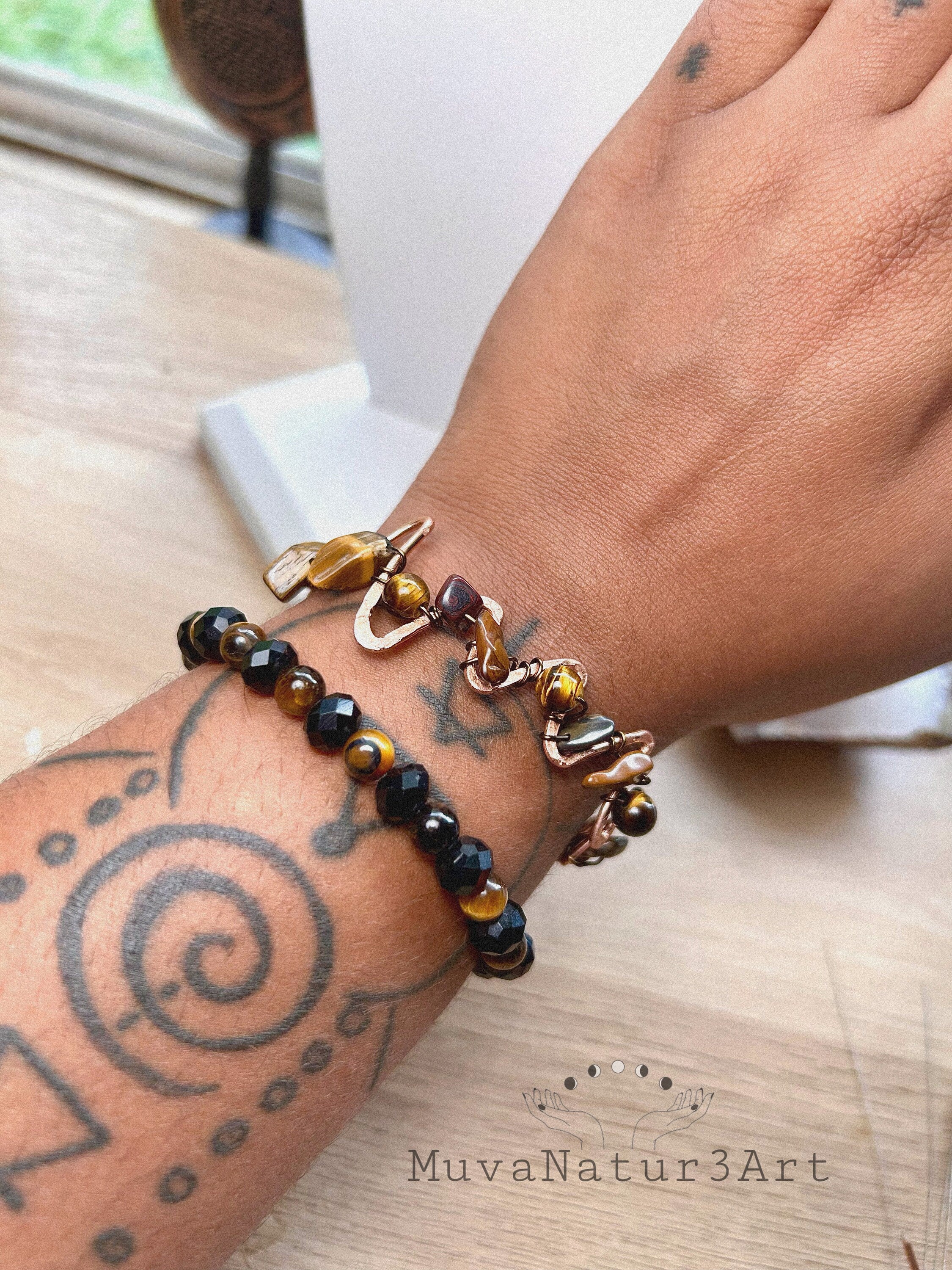 Tigers Eye Bracelet Cuff