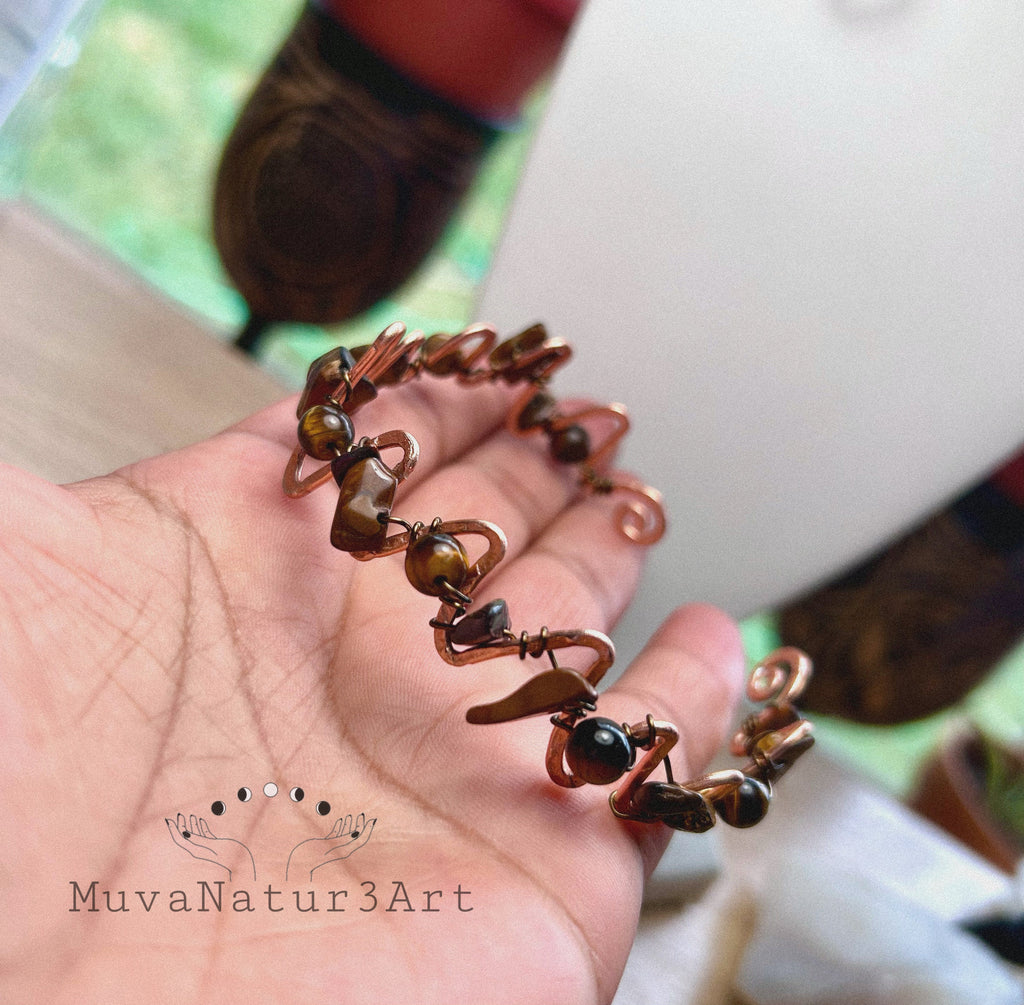 Tigers Eye Bracelet Cuff