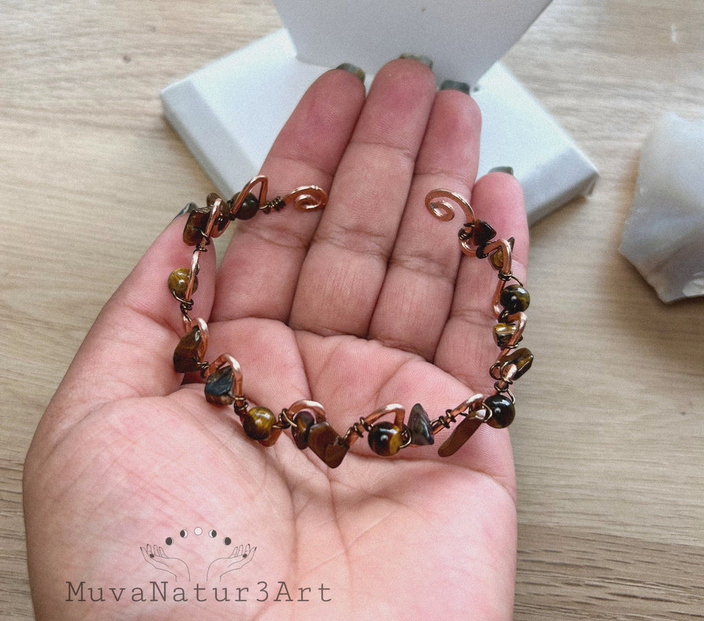 Tigers Eye Bracelet Cuff