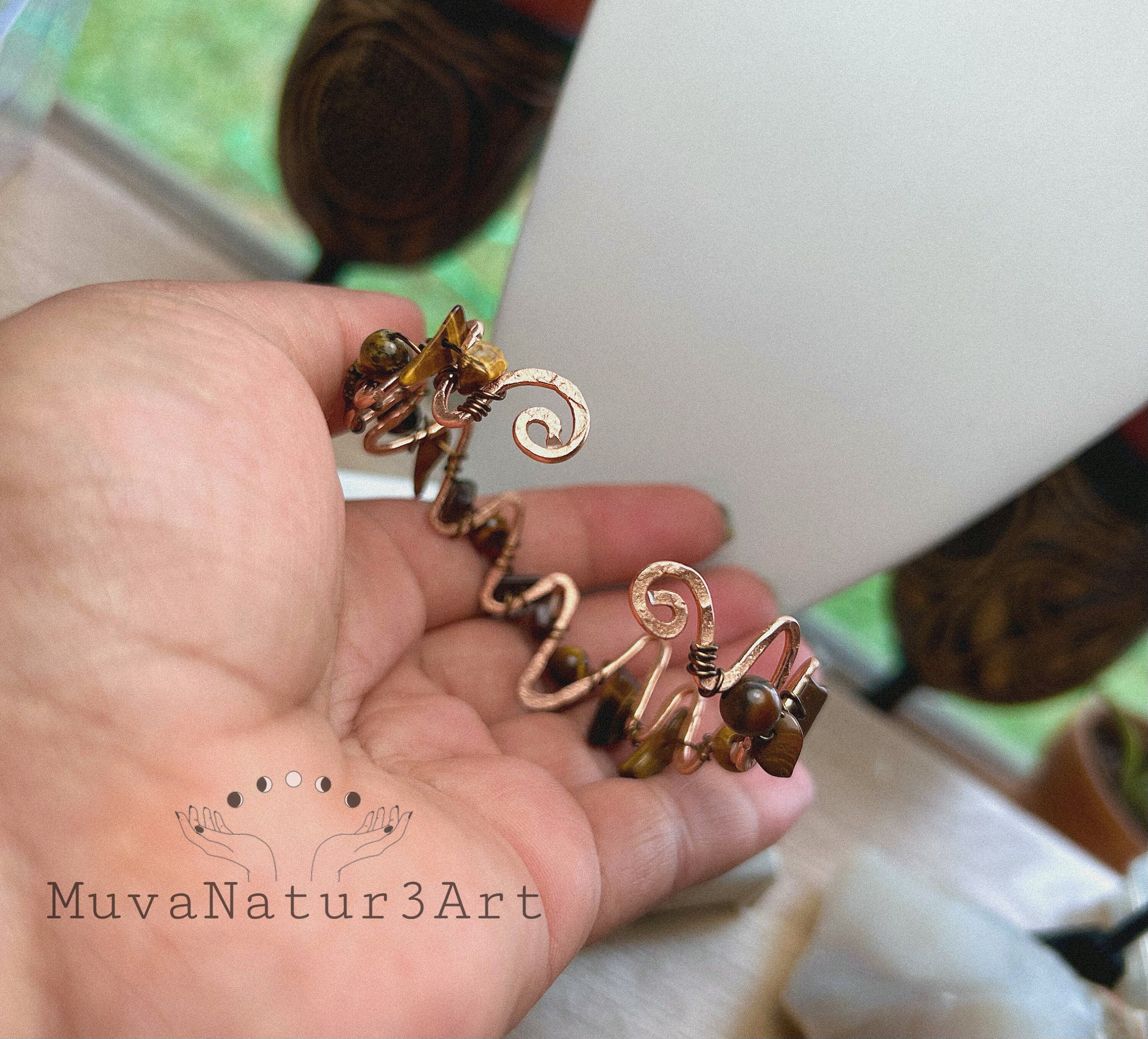 Tigers Eye Bracelet Cuff