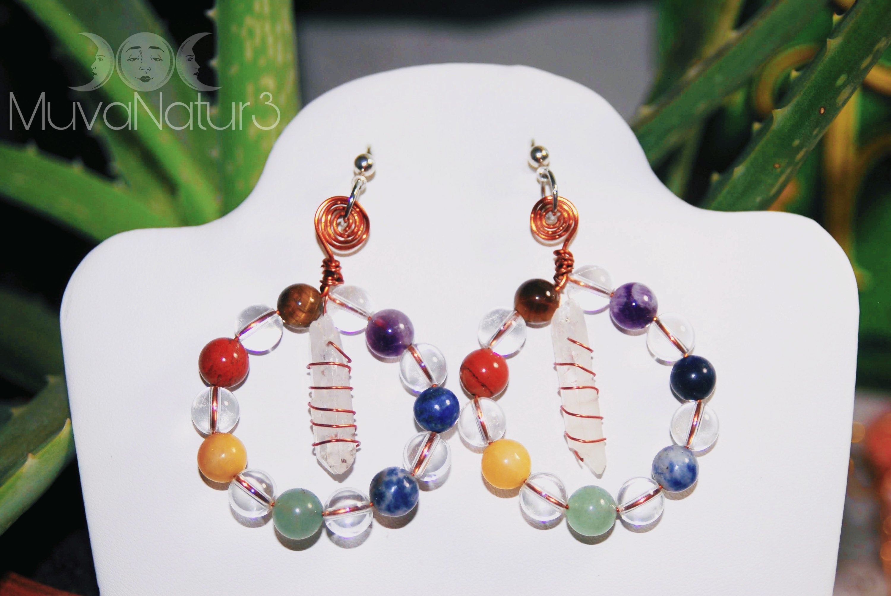 BeautiFULL Aura Copper Earrings